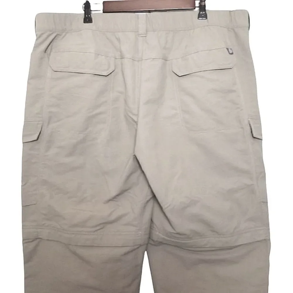 The North Face Khaki Convertible Outdoor Hiking Pants Size XXL